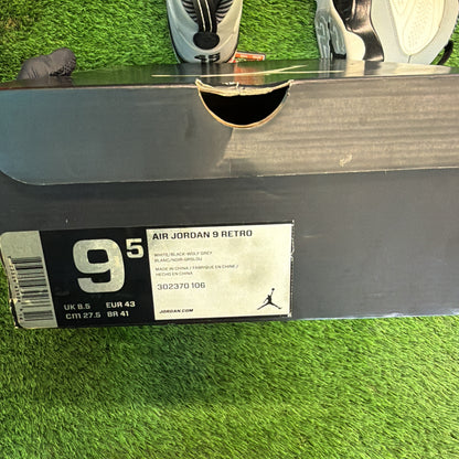 Air Jordan 9 Retro 'Barons' SIZE 9.5M/11W
