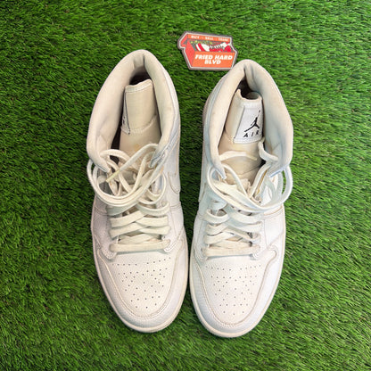 Wmns Air Jordan 1 Mid 'White Snakeskin' SIZE 11M/12.5W