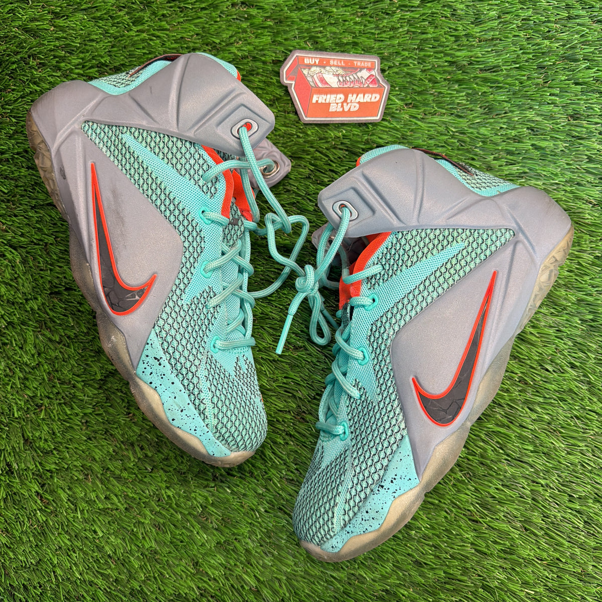 Nike LeBron 12 GS 'NSRL' SIZE 4.5Y/6W