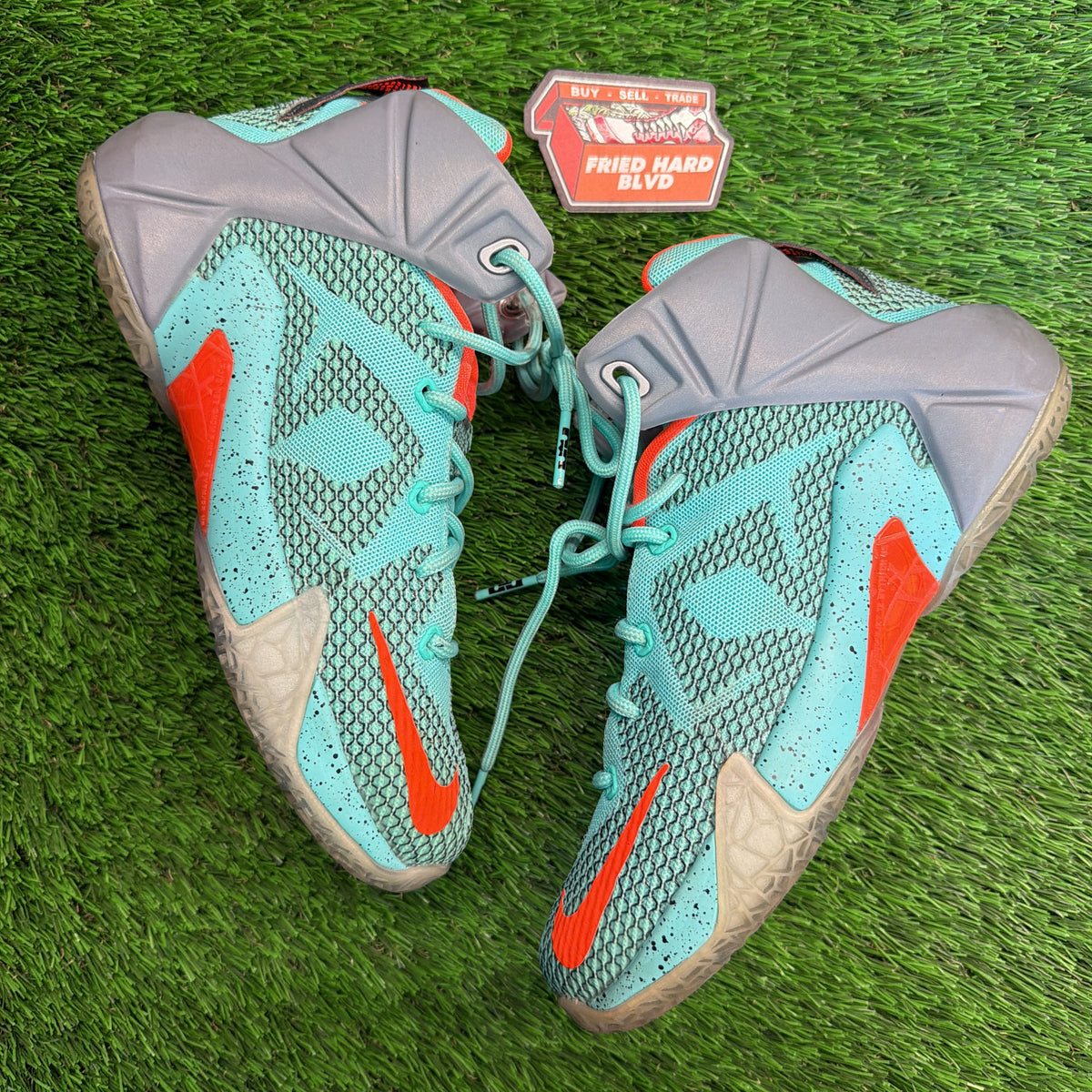 Nike LeBron 12 GS 'NSRL' SIZE 4.5Y/6W
