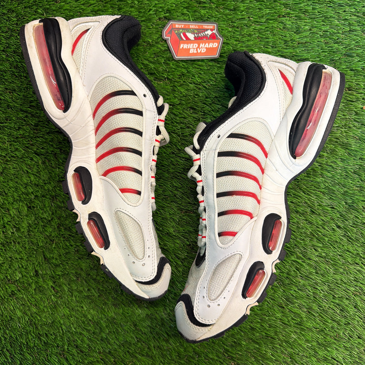 Nike Air Max Tailwind 4 'White Habanero Red' SIZE 13M/14.5W