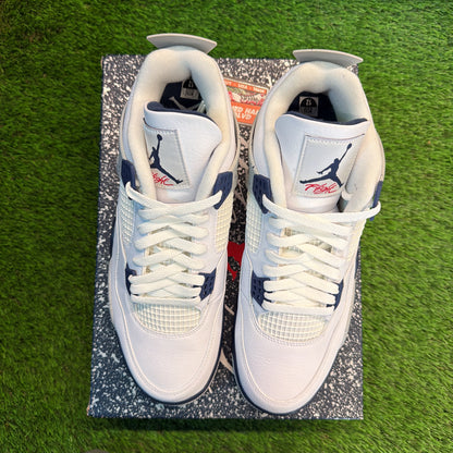 Air Jordan 4 Retro 'Midnight Navy' SIZE 12M/13.5W
