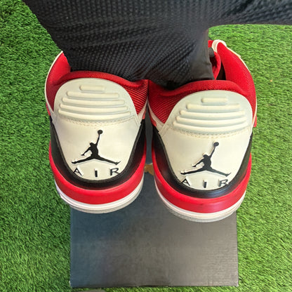 Air Jordan Legacy 312 Low 'Black Toe' SIZE 9.5M/11W