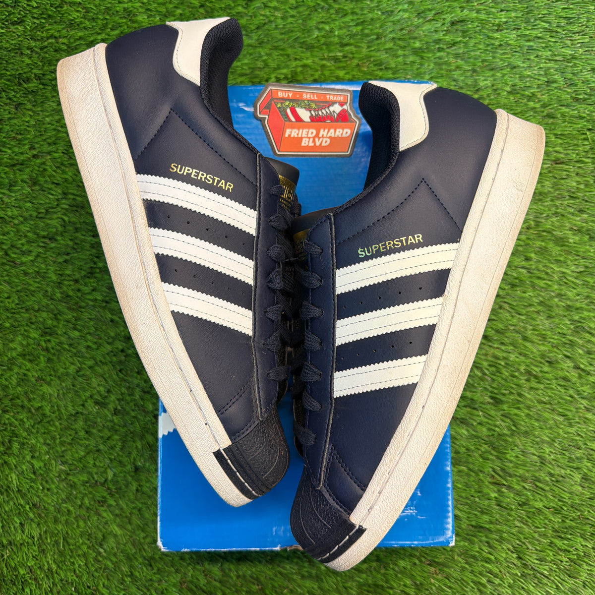 Adidas Superstar 'Legend Ink' SIZE 9.5M/11W