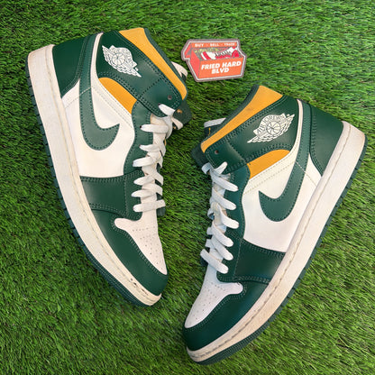 Air Jordan 1 Mid 'Sonics' SIZE 9.5M/11W