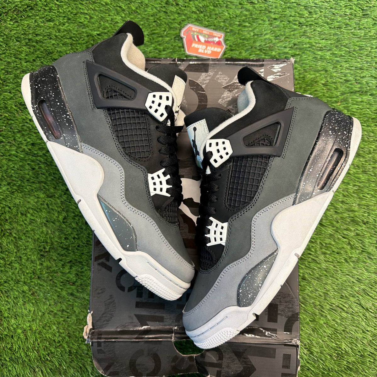 Air Jordan 4 Retro 'Fear' 2024 SIZE 9M/10.5W