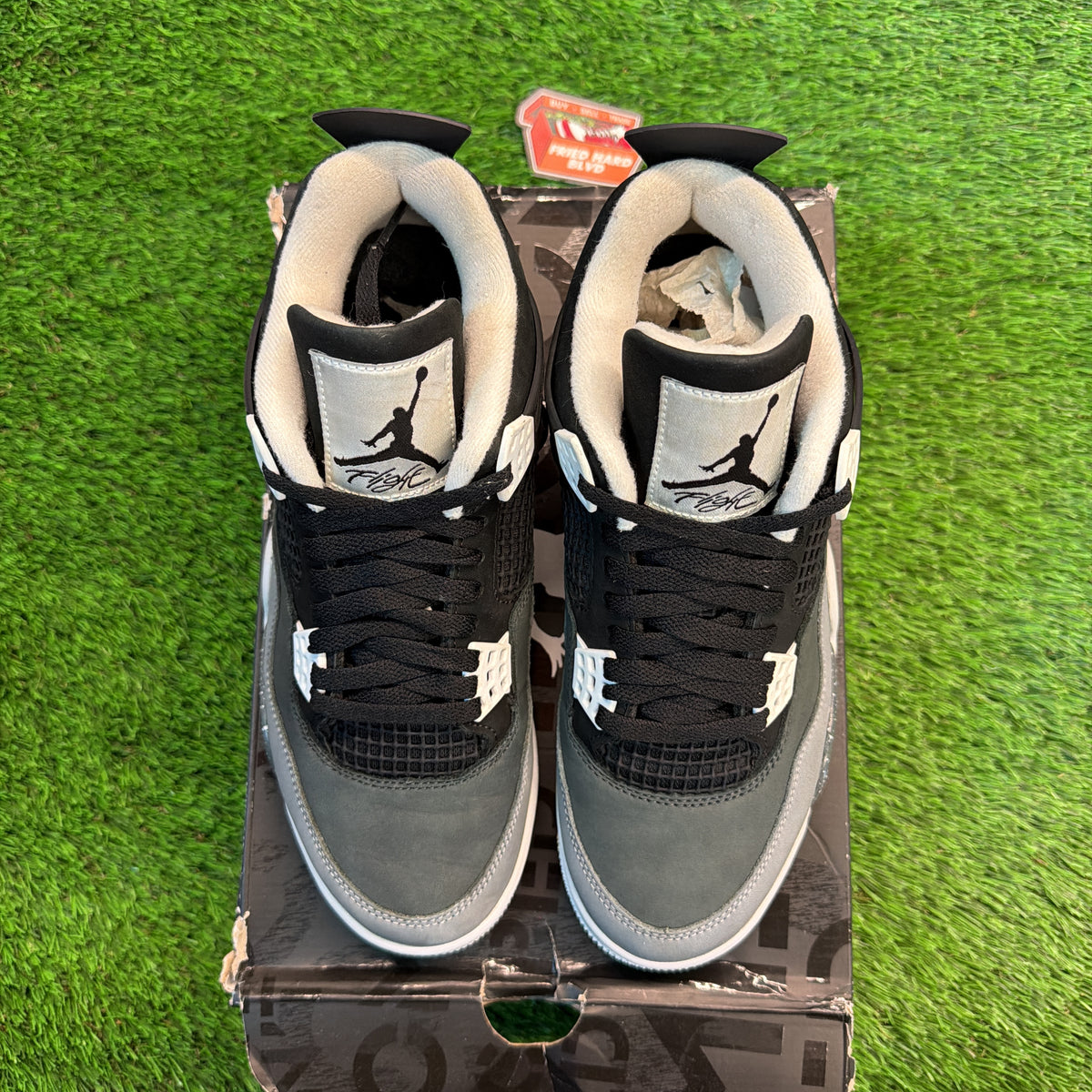 Air Jordan 4 Retro 'Fear' 2024 SIZE 9M/10.5W
