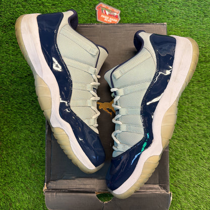 Air Jordan 11 Retro Low 'Georgetown' SIZE 12M/13.5W