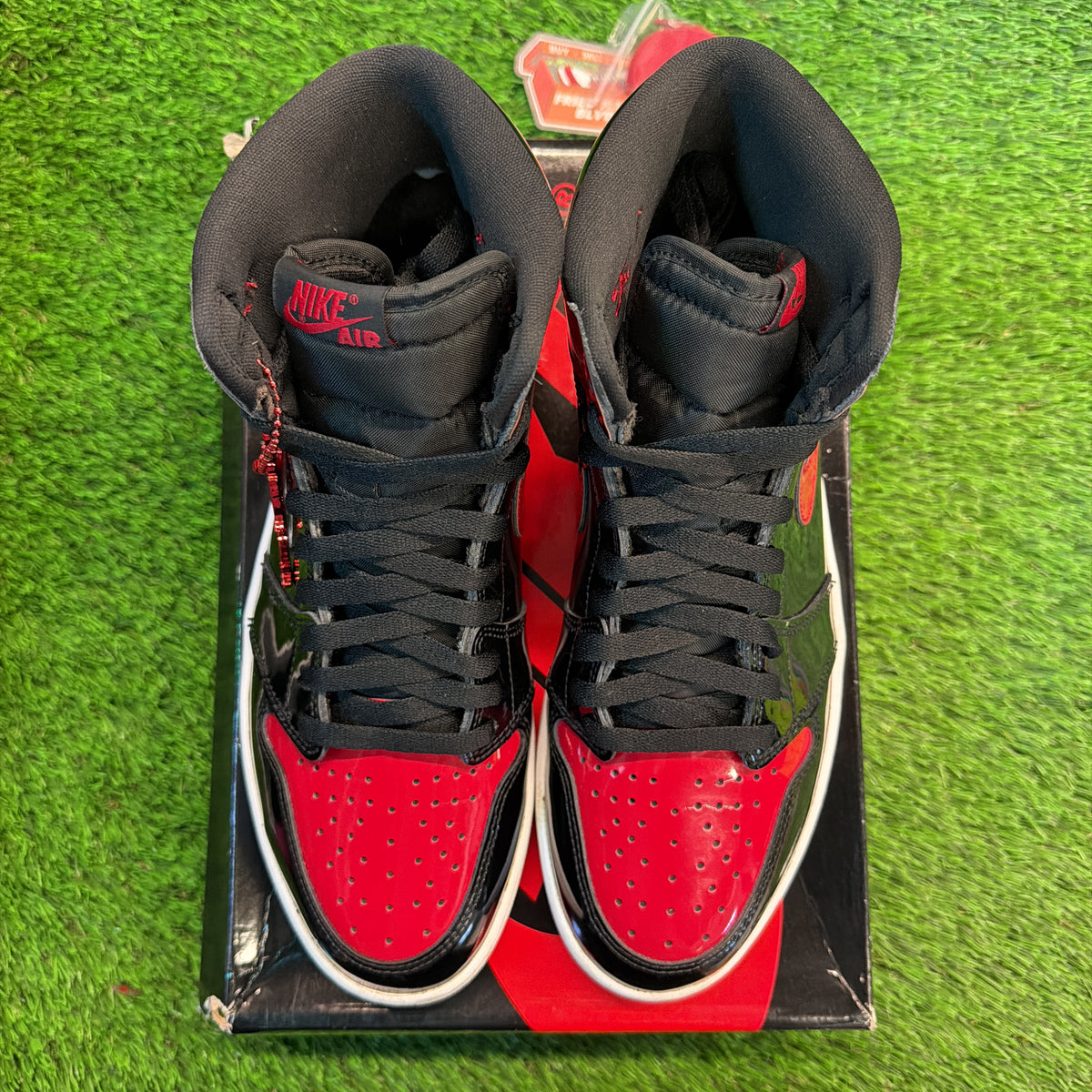 Air Jordan 1 Retro High OG 'Patent Bred' SIZE 11M/12.5W