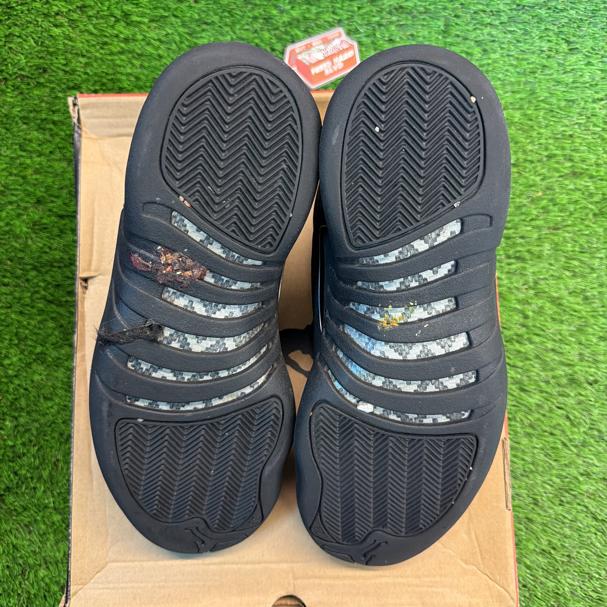 Air Jordan 12 Retro Winterized 'Triple Black' SIZE 12M/13.5W