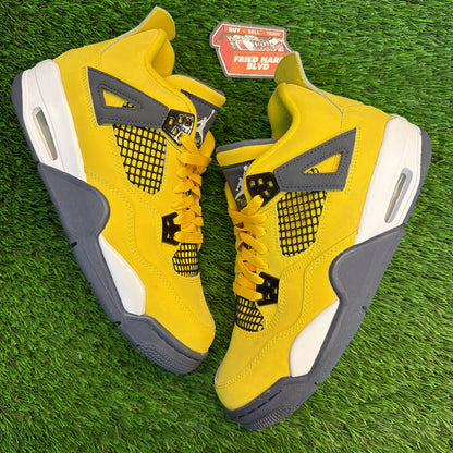 Air Jordan 4 Retro GS 'Lightning' 2021 SIZE 7Y/8.5W