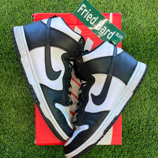 Dunk High 'Black White'